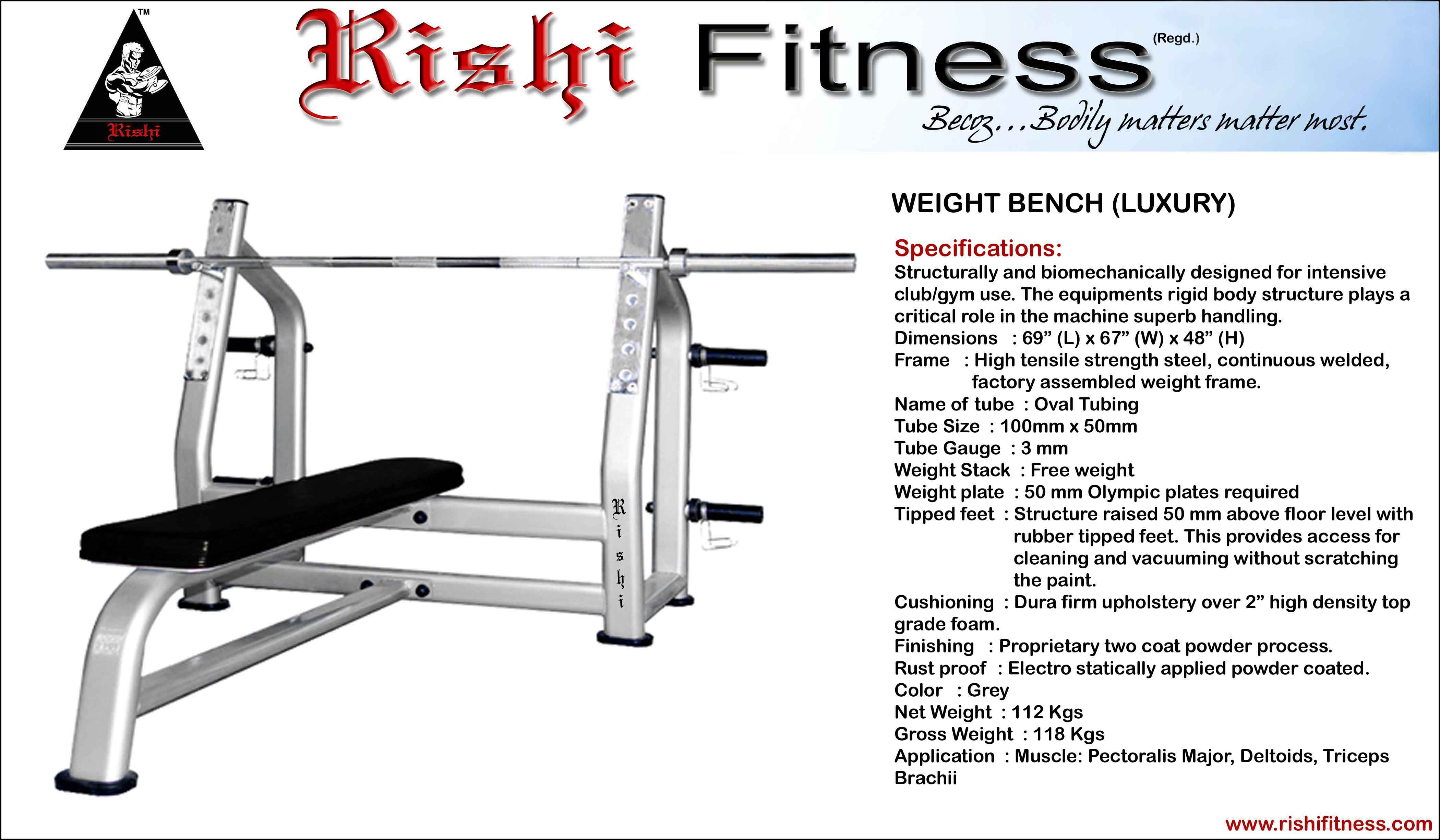 Manufacturers Exporters and Wholesale Suppliers of Weight Bench (Luxury) JODHPUR Rajasthan